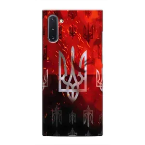 Украинские Чехлы для Samsung Galaxy Note 10 с картинкой УПА (AlphaPrint) (ГЕРБ УПА)