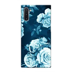 Чехлы (ART) Цветы на Samsung Galaxy Note 10 (VPrint) (Блактині бутони)