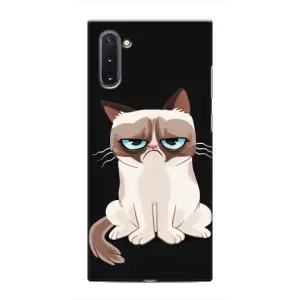 Чохол з принтом для Samsung Galaxy Note 10 (AlphaPrint) Модні коти (Сумний кіт)