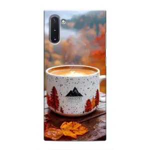 Чохол з унікальним дизайном 'Осінь з кавою' для Samsung Galaxy Note 10 (Кава на природі)