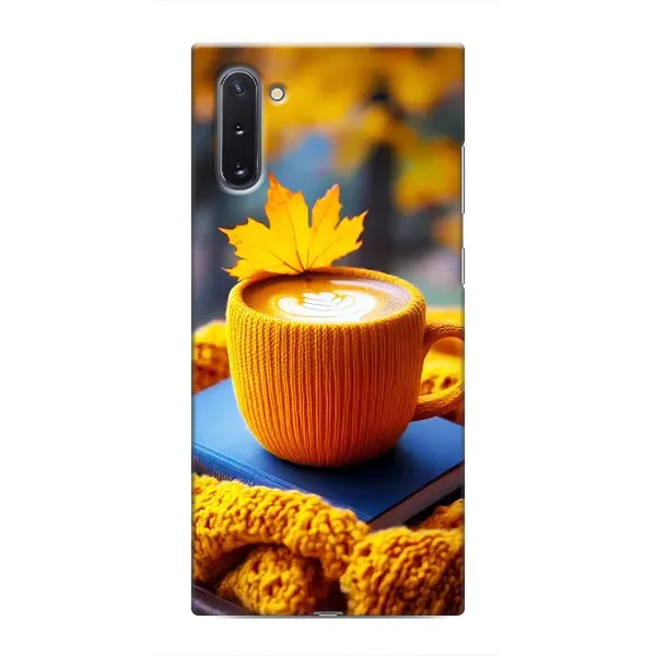 Чохол з принтом «Кава на жовтому пледі» для Samsung Galaxy Note 10 Чохол з принтом «Кава на жовтому пледі» для Samsung Galaxy Note 10