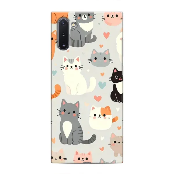 Чехол с принтом «Коллаж котов» для Samsung Galaxy Note 10 Чехол с принтом «Коллаж котов» для Samsung Galaxy Note 10