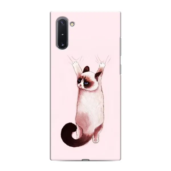 Чехол с принтом «Котик падает» для Samsung Galaxy Note 10