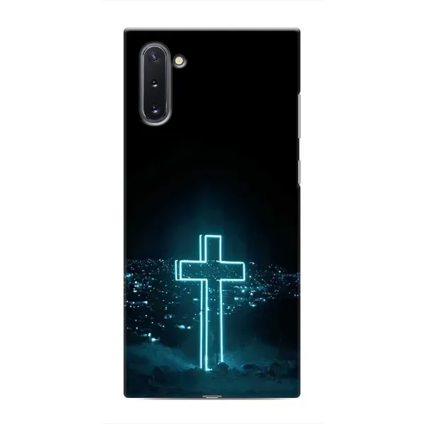 Чохол з принтом «Хрест і місто» для Samsung Galaxy Note 10
