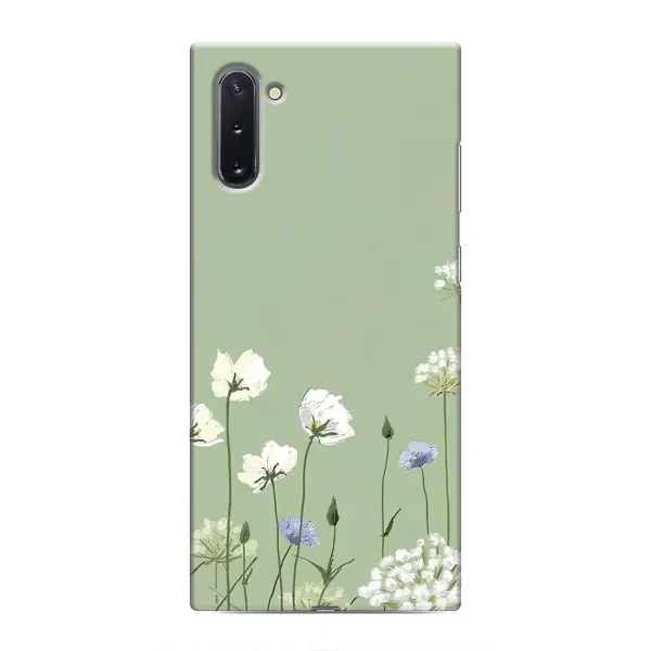 Чохол з принтом «Квіти на зеленому» для Samsung Galaxy Note 10 Чохол з принтом «Квіти на зеленому» для Samsung Galaxy Note 10