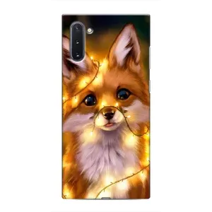 Чохли з картинкою Лисичка для Samsung Galaxy Note 10 (VPrint) (Лисичка в гірляндах)