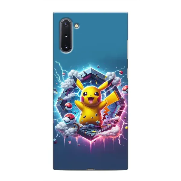 Чохол з принтом «Лого Пікачу» для Samsung Galaxy Note 10