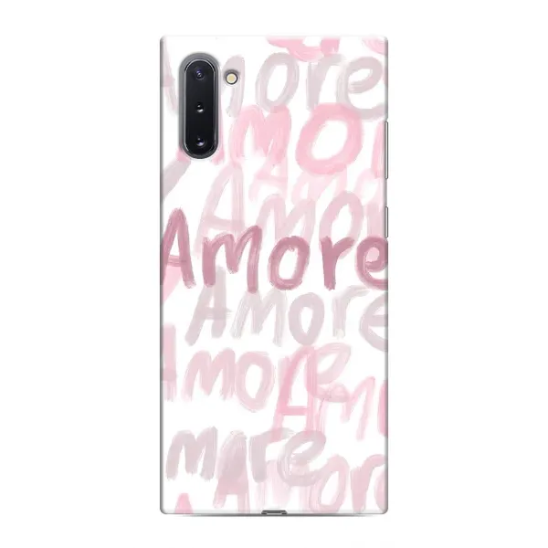 Чохол з принтом «Аморе любов» для Samsung Galaxy Note 10