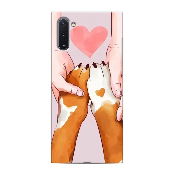 Чохол з принтом «Любовь до собак» для Samsung Galaxy Note 10