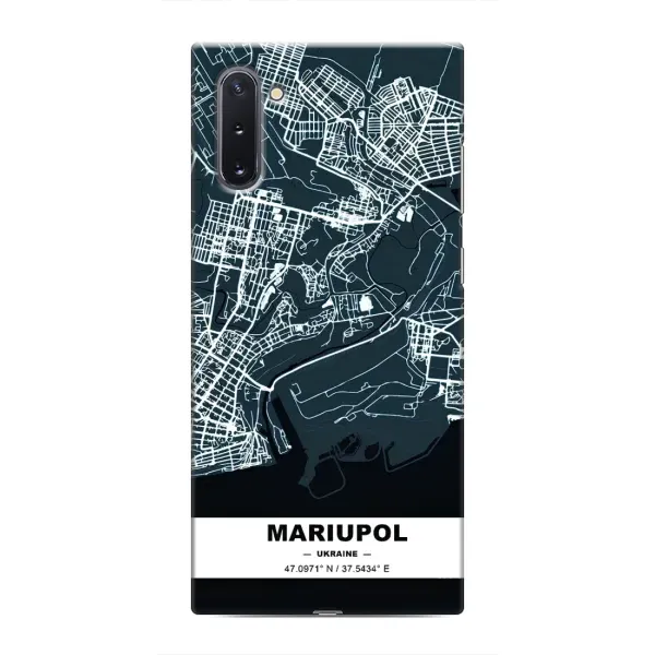 Чохол з принтом «Маріуполь» для Samsung Galaxy Note 10