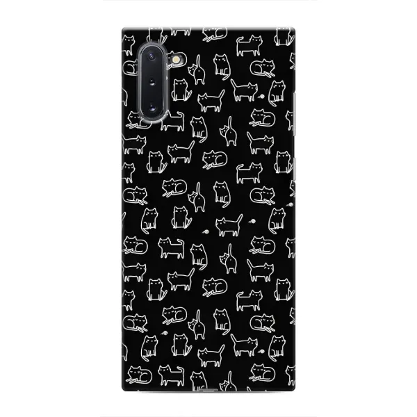 Чехол с принтом «Меленькие котики» для Samsung Galaxy Note 10 Чехол с принтом «Меленькие котики» для Samsung Galaxy Note 10