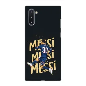 Чохли для Samsung Galaxy Note 10 (Leo чемпіон) (AlphaPrint) (Messi ПСЖ)
