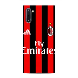 Чохли для Samsung Galaxy Note 10 (VPrint) - Футбольні клуби (Milan)