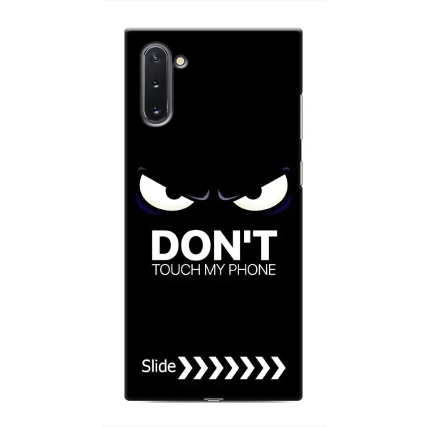 Чехол с принтом «Не трогай телефон» для Samsung Galaxy Note 10