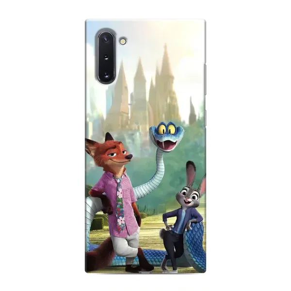 Чохол з принтом «Герої мультфільму Зоотрополіс» для Samsung Galaxy Note 10