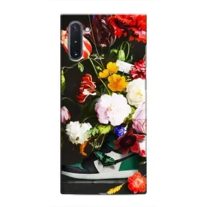 Бренднові Чохли для Samsung Galaxy Note 10 - (PREMIUMPrint) (Nike цветы)