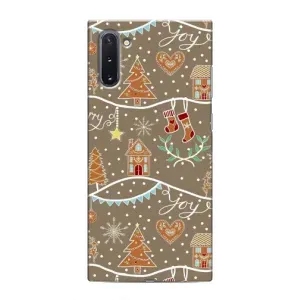 Новорічні, Святкові Чохли для Samsung Galaxy Note 10 - 2024 год (Новорічні пряники)