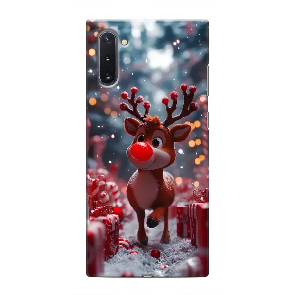 Чохол з принтом «Олень серед подарунків» для Samsung Galaxy Note 10