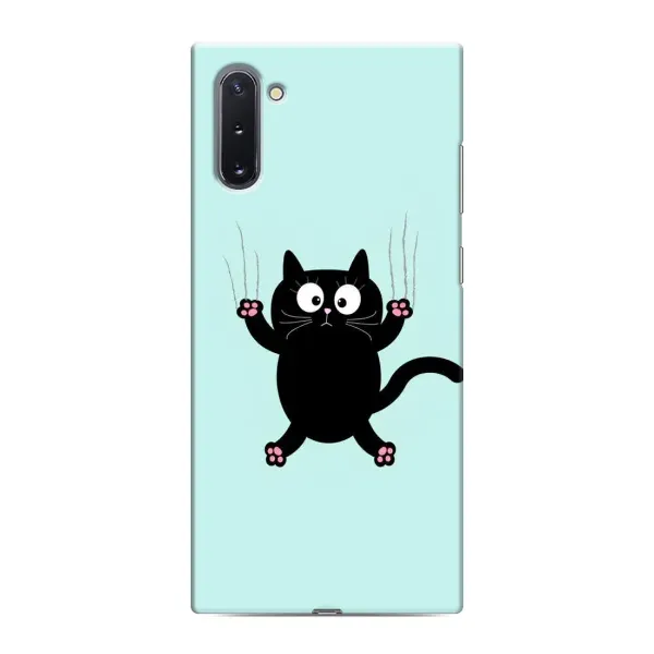 Чехол с принтом «Падающий кот» для Samsung Galaxy Note 10 Чехол с принтом «Падающий кот» для Samsung Galaxy Note 10