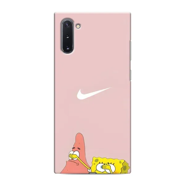Чохол з принтом «Патрік і Губка» для Samsung Galaxy Note 10