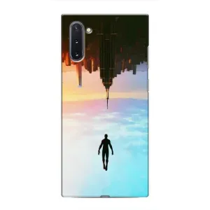 Чохол з людиною павуком для Samsung Galaxy Note 10 - (AlphaPrint) (Людина павук)