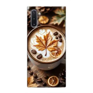Чохол з унікальним дизайном 'Осінь з кавою' для Samsung Galaxy Note 10 (Пряна кава)