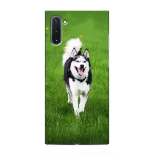 Чохол з Хаскі Samsung Galaxy Note 10 - (AlphaPrint) (Радісний Хаскі)