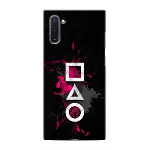 Чохол Гра в кальмара для Samsung Galaxy Note 10 (Символи Гра кальмара)