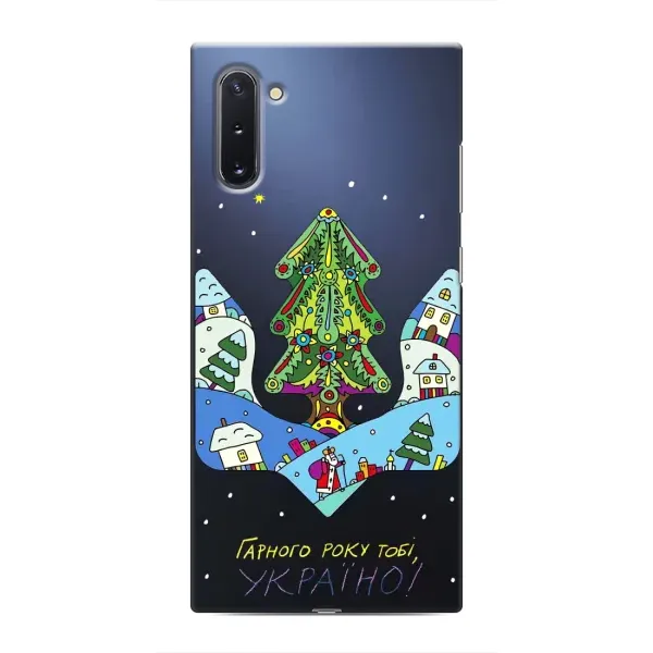 Чехол с принтом «Рождественский герб» для Samsung Galaxy Note 10