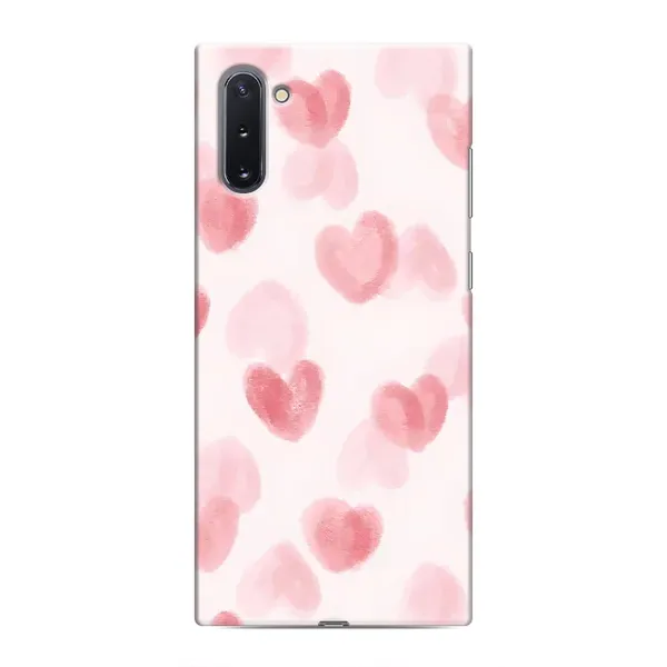 Чохол з принтом «Рожеві сердечки» для Samsung Galaxy Note 10
