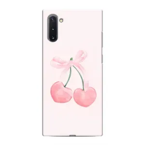 Чохол з розовим принтом для Samsung Galaxy Note 10 (Рожеві вишні)