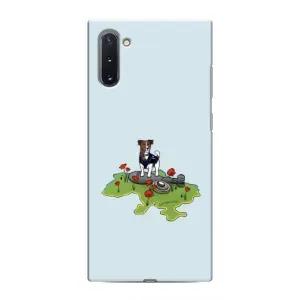 Чохли з картинкою собаки Патрон для Samsung Galaxy Note 10 (AlphaPrint) (Сапер Пес)