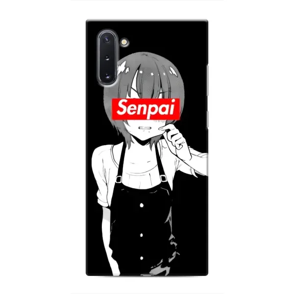 Чохол з принтом «Senpai» для Samsung Galaxy Note 10 Чохол з принтом «Senpai» для Samsung Galaxy Note 10