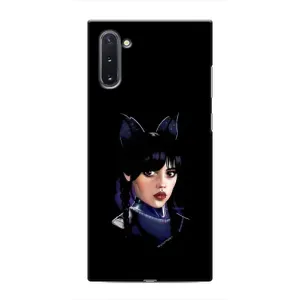 Чохли Венсдей на Samsung Galaxy Note 10 Уенсдей (AlphaPrint) (серйозна Венздей)