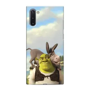 Чохол з мультфільмом Шрек на Samsung Galaxy Note 10 (Шрек та Осел)
