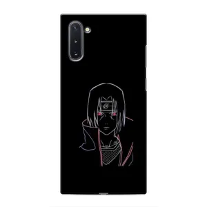 Чохли на тему: Ітачи Учіха для Samsung Galaxy Note 10 (AlphaPrint) (силует Ітачі)