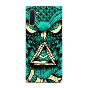 Чохол з пташками на Samsung Galaxy Note 10 (VPrint) (Сова з оком)