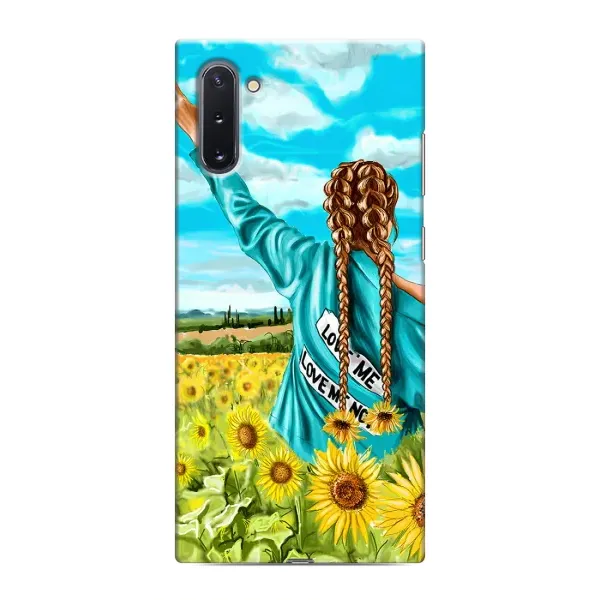 Чохол з принтом «Україночка» для Samsung Galaxy Note 10