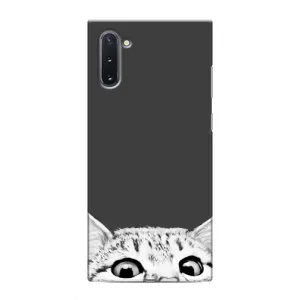 Чохол на Самсунг Галексі Нот 10 з Котиками (VPrint) (Виглядає котик)