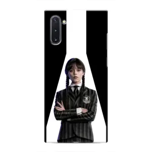 Чохли Венсдей на Samsung Galaxy Note 10 Уенсдей (AlphaPrint) (W-Wednesday)