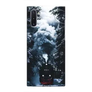 Новорічні, Святкові Чохли для Samsung Galaxy Note 10 - 2024 год (Зимовий потяг)