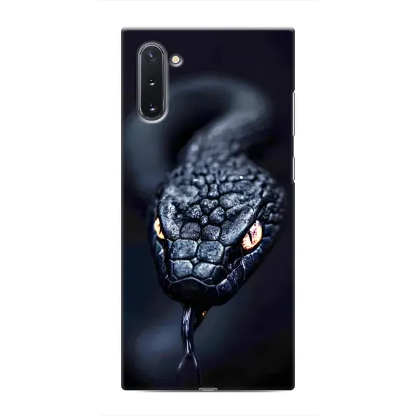 Чохол з принтом «Чорна змія» для Samsung Galaxy Note 10
