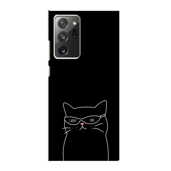 Чохол з принтом «Байдужий кіт» для Samsung Galaxy Note 20 Ultra