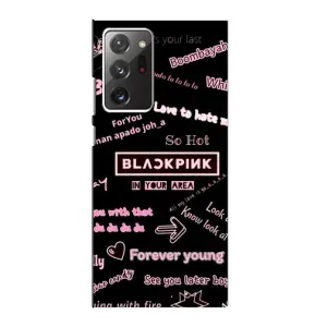 Чохол з музикальним гуртом для Samsung Galaxy Note 20 Ultra (BLACKPINK)