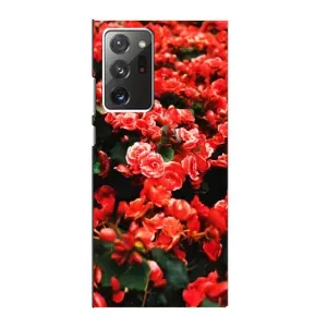 Чохли з квітами для Samsung Galaxy Note 20 Ultra (VPrint) (Квіти червоні)