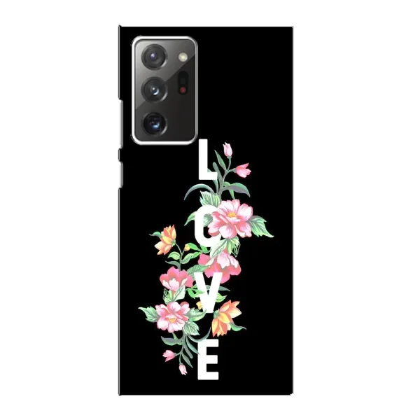 Чехол с принтом «Цветы LOVE» для Samsung Galaxy Note 20 Ultra