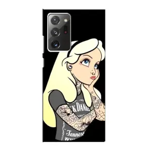 Чохол з друком для Samsung Galaxy Note 20 Ultra - (Мода) (AlphaPrint) (Дівчина в тату)