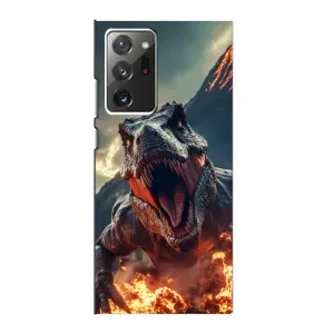 Чехол с картинкой «Хищники» для Samsung Galaxy Note 20 Ultra (Огненный динозавр)