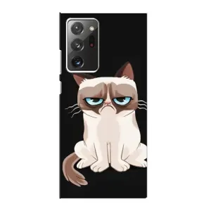 Чохол з принтом для Samsung Galaxy Note 20 Ultra (AlphaPrint) Модні коти (Сумний кіт)