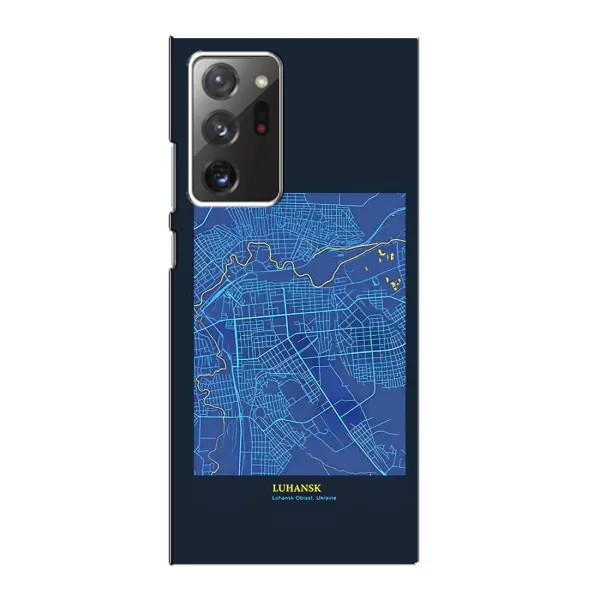 Чохол з принтом «Луганськ» для Samsung Galaxy Note 20 Ultra